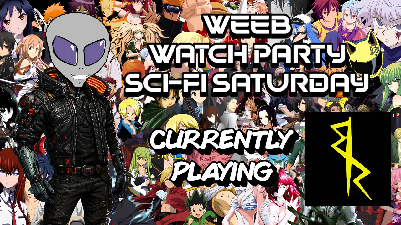 Sat Sci-fi Weeb Watch Party Cyberpunk Edgerunners 18+