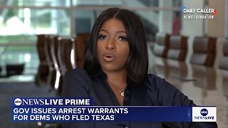 Rep. Crockett Mocks Gov. Abbott’s 'Cute Little Warrants' for Fleeing Dems
