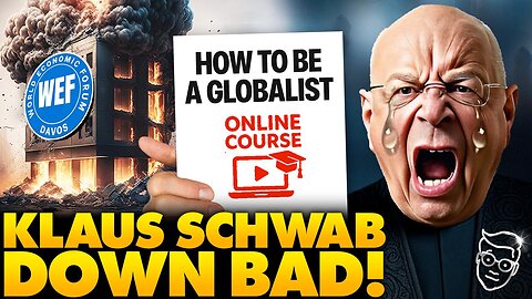 Disgraced WEF Leader Klaus Schwab 'Drops A Course', Internet Mercilessly Mocks Globalist: 'Rough…' 🤣
