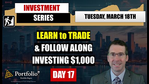 Managing a small portfolio Day 17 - Gold Rush! Just don't look at the stock market
