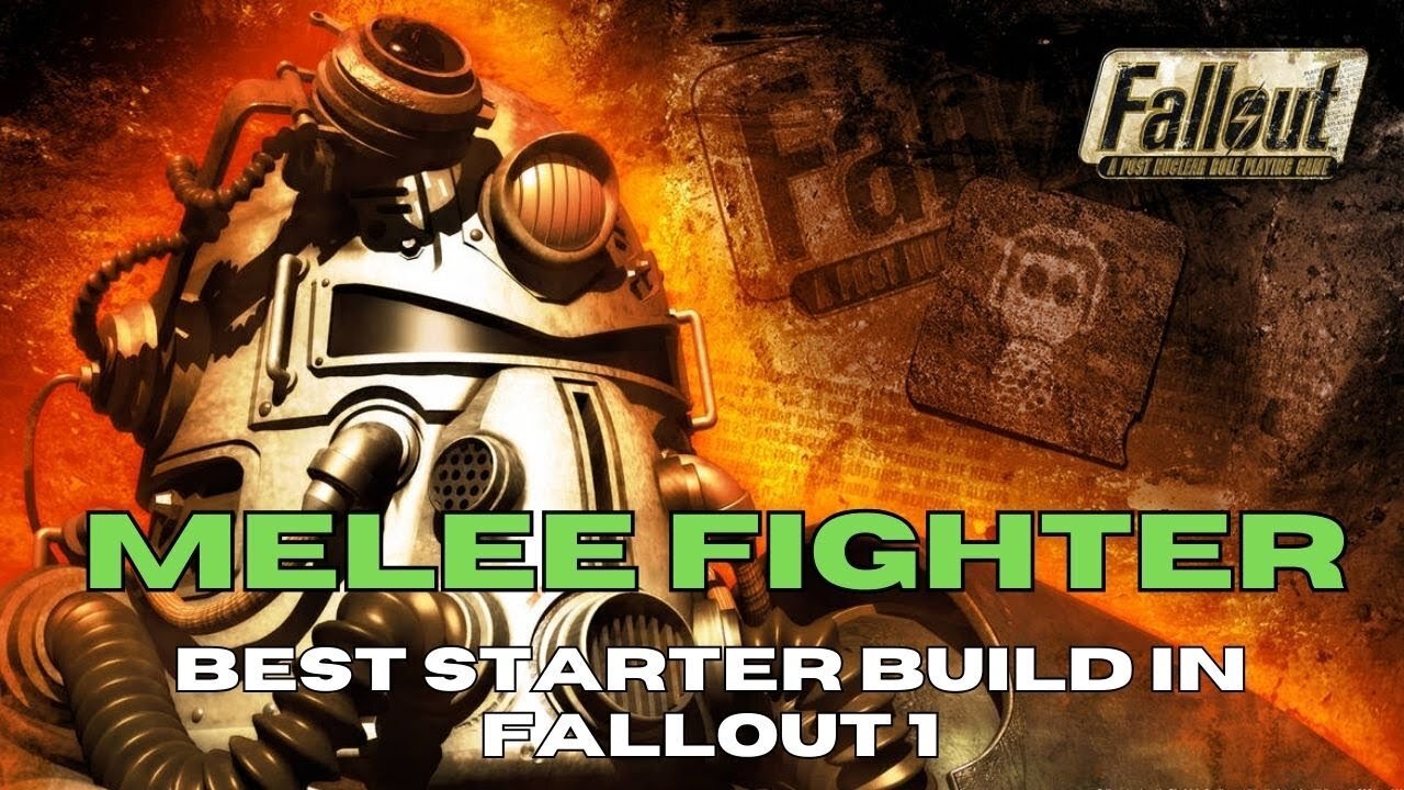 How To Get One of the Best Starter Build in Fallout 1 Melee Fighter - Melee Weapons Fighter