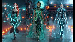 Disney Princess but Cyber Goth | AI Generated