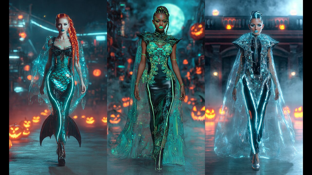 Disney Princess but Cyber Goth | AI Generated