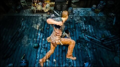 UnCharted4 Hard Mode - Tower Collapse Nadine Fight PC #gaming#uncharted#gameplay