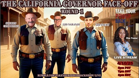 CALIFORNIA GOVERNOR FACE-OFF ROUND 1 RIVERSIDE SHERIFF CHAD BIANCO
