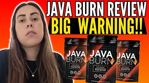 JAVA BURN - ((🔥🚨BIG WARNING!!🚨🔥)) - Java Burn Review - Java Burn Coffee - Java Burn Reviews