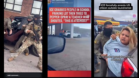 Speak thou in the ears of ‘my people’ (ISRAELITES) the words of prophecy / WARN THEM #iceagents