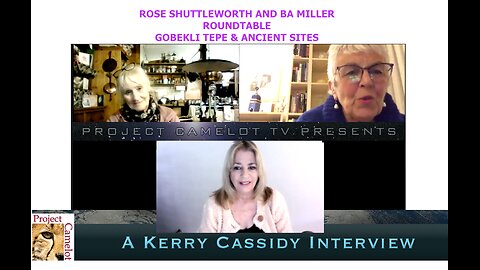 *RE-UPLOAD* ROUNDTABLE W/ ROSE SHUTTLEWORTH & BA MILLER: GOBEKLI TEPE & ANCIENT SITES