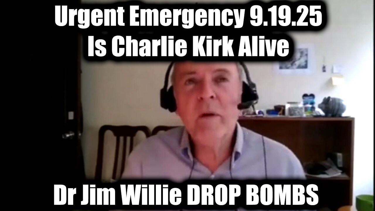 Urgent Emergency 9.19.25 - Is Charlie Kirk Alive