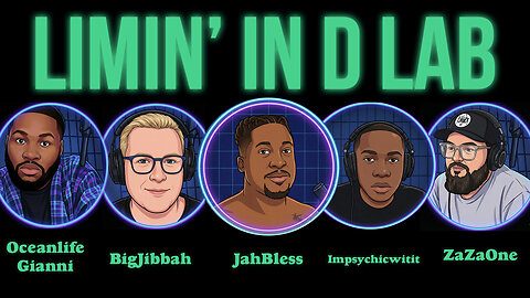 🎉"Limin' In D Lab" w/ some REAL music men - Ocean, Jibbah, Psy, and ZaZa!