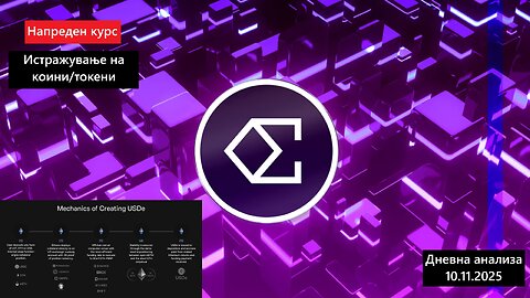 Истражување на Коини/Токени - Ethena ENA/USDe 10.11.2025
