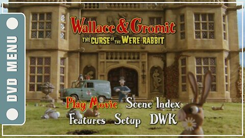 Wallace & Gromit: The Curse of the Were-Rabbit - DVD Menu