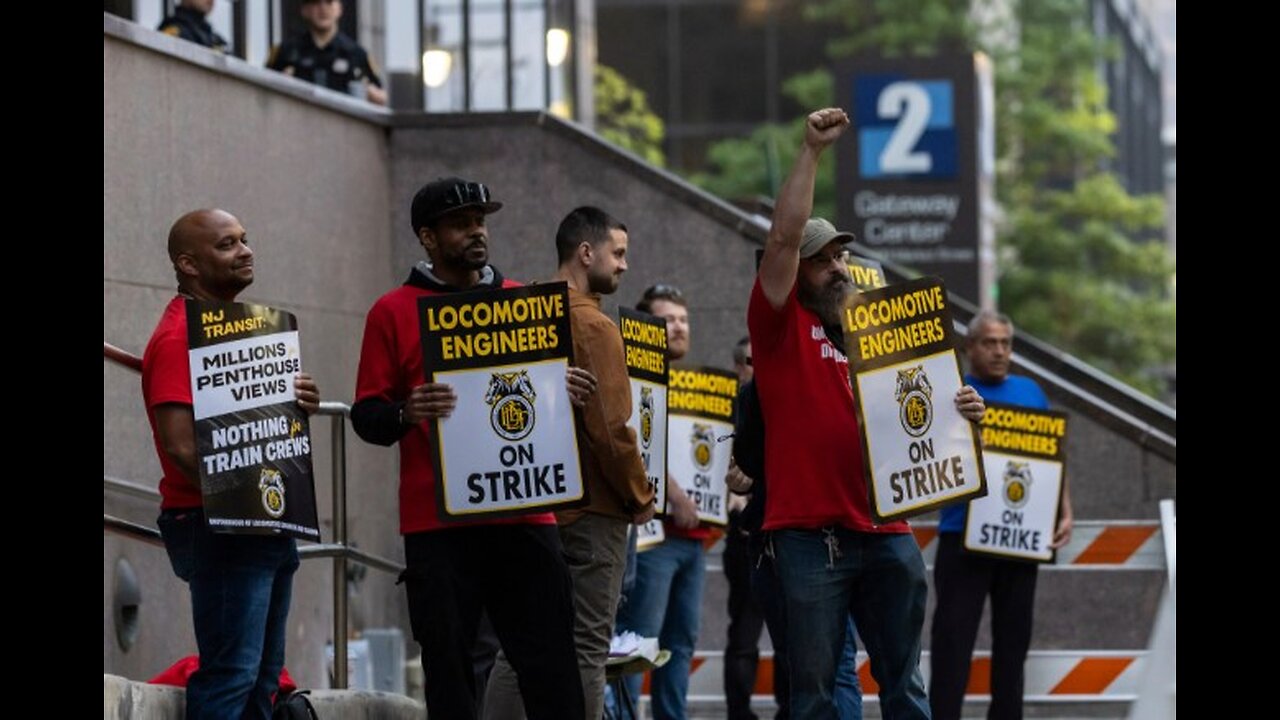 New Jersey Transit Strike Well Into 2nd Day