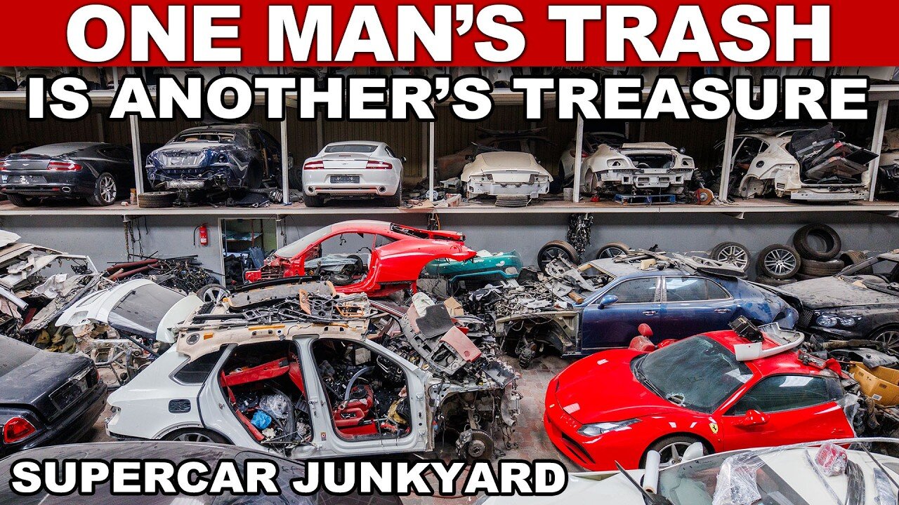Exploring The Supercar Junkyards of Dubai: Too Much To Take In | Capturing Car Culture