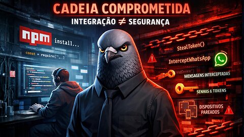 📰NPM Envenenado: o pacote bonitinho que roubou seu WhatsApp inteiro