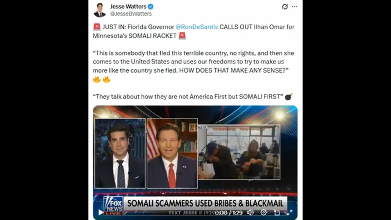 Gov. Ron DeSantis Hammers Ilhan Omar And Tim Walz! 12-4-2025