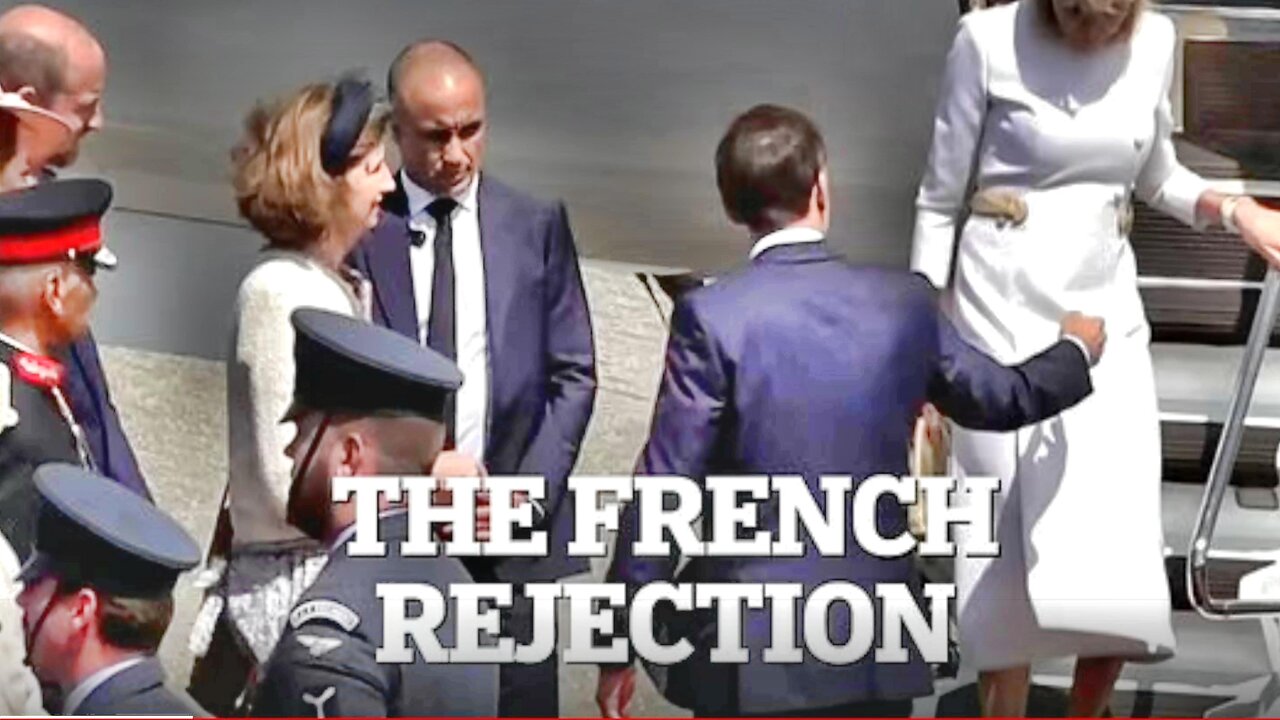 Yet Another Humiliation for Genocide Enabler Macron, Being Ignored by 'Wife' Brigitte