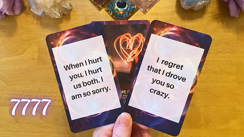 "YOU WERE SO GOOD TO ME & I HURT YOU 😥 I AM SORRY YOU DIDN'T DESERVE IT" (COLLECTIVE LOVE READING)