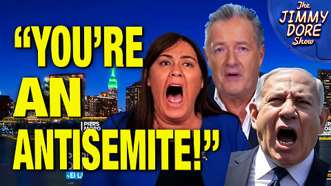 Israel Turns On Piers Morgan