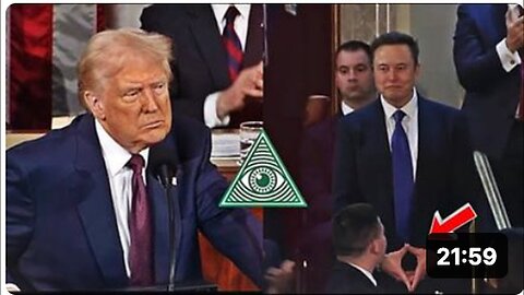 "Trump's Presidential Address: A Strange Occurrence"