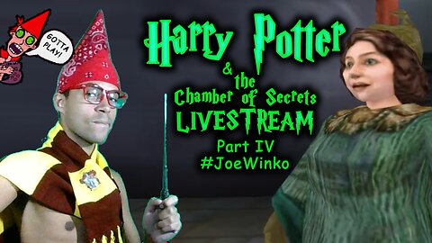 Harry Potter Chamber of Secrets PC Part 4 - Gaming Livestream (Aug 28th 2020) - Joe Winko