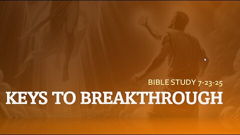 KEYS TO YOUR BREAKTHROUGH: UNDERSTANDING DAILY SPIRITUAL WARFARE.