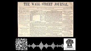 #OnThisDate July 8, 1889: Paper Meets Wall