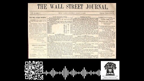 #OnThisDate July 8, 1889: Paper Meets Wall
