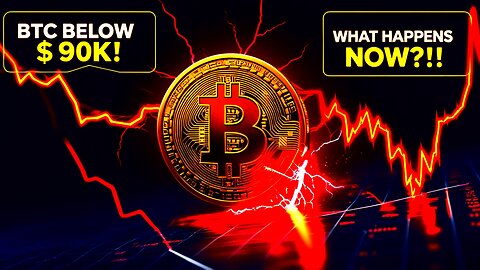 Bitcoin Falls Below $90K! What’s Next & How to Make Money”-By CryptoDecodeing