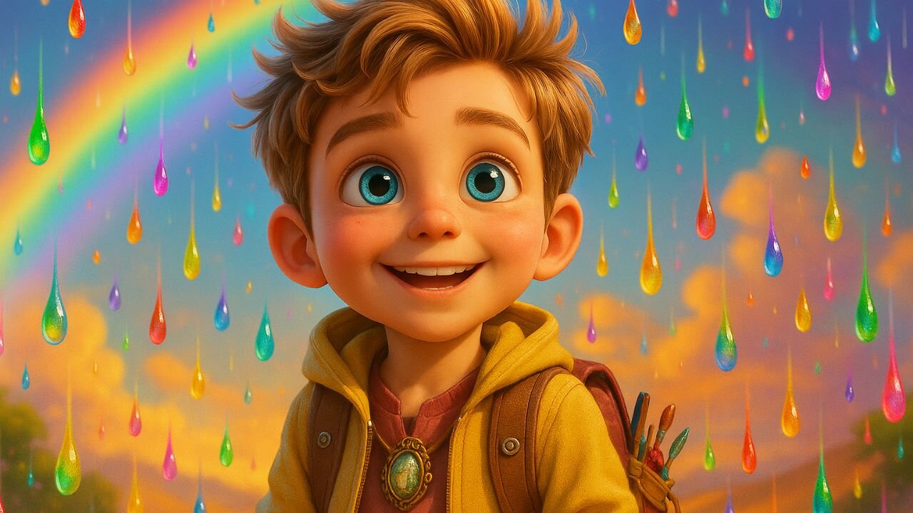UMA CHUVA DE CORES MÁGICAS — UMA AVENTURA VISUAL INESQUECÍVEL