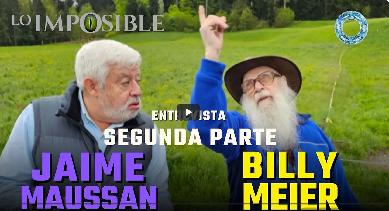 Jaime Maussan entrevista a Billy Meier 40 años después SEGUNDA PARTE 2