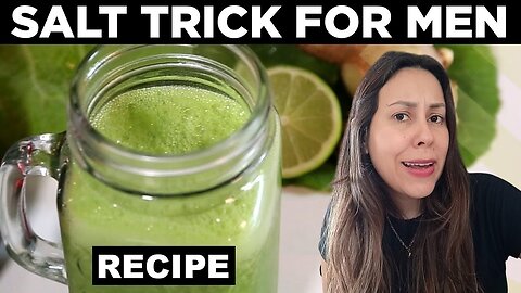 BLUE SALT TRICK FOR MEN! – ((FULL METHOD!)) - SIMPLE TRICK FOR ED - SALT TRICK EXPLAINED