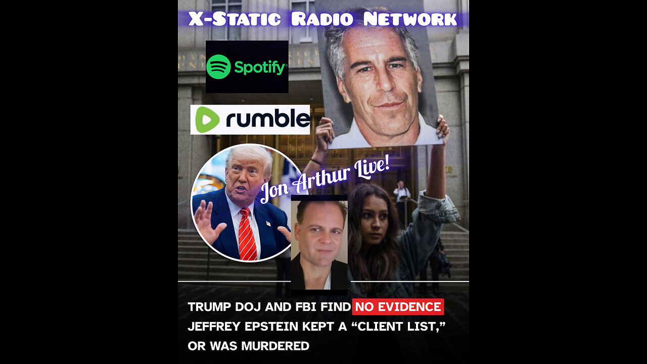 Jon Arthur Live! Radio Show 2025 📡