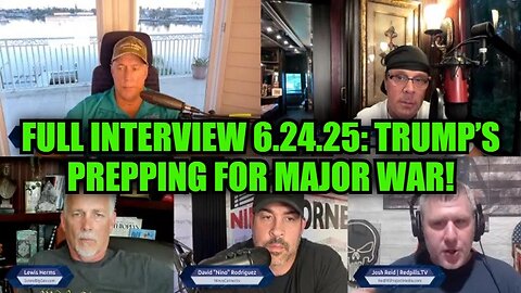 Michael Jaco & Scott McKay & David Rodriguez: Full Interview 6.24.25: Trump’s Prepping for Major War!