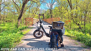 Camping with a powerbank 2400w how far can we go