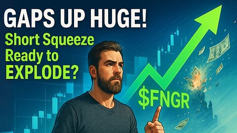 $FNGR Gaps Up HUGE! Short Squeeze Ready to EXPLODE?