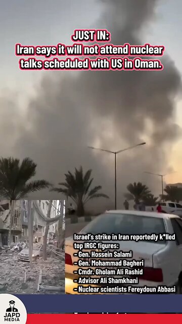 viewers discretion: Iran pulls out of nuclear talks with U.S. in Oman amid rising regional tensions.