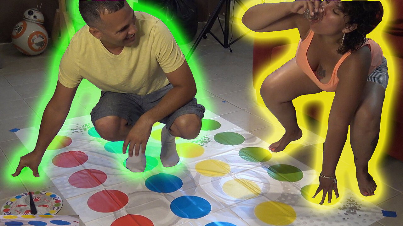 TWISTER DRINKING CHALLENGE