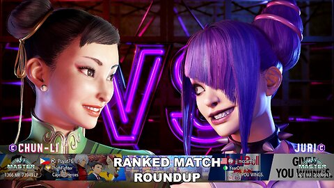 Kuya Kalbo SF6 Ranked Match Roundup. Chun Li Master Rank [Hori Fight Stick]