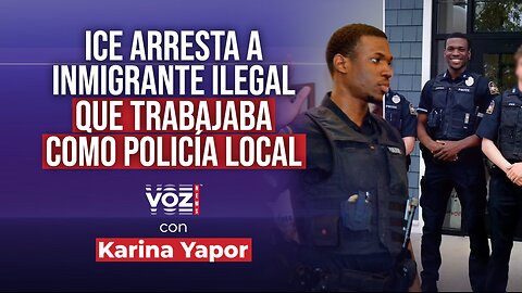 ICE arresta a inmigrante ilegal que trabajaba como policía local