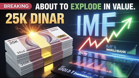 25K Dinar Notes About to Change Lives – IMF & World Bank Just Confirmed! 💥 IQD Today News