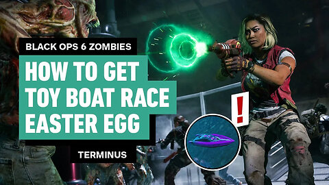 Call of Duty Black Ops 6 Zombies - How to Get the Toy Boat Easter Egg