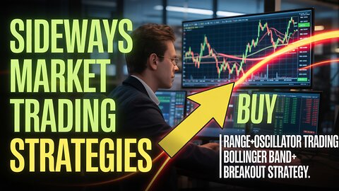 Sideways Market Trading Strategies | Range+Oscillator Trading | Bollinger Band+Breakout Strategy
