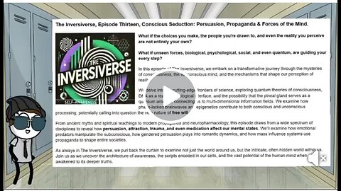 The Inversiverse - Episode 13 - Conscious Seduction: Persuasion, Propaganda & Forces of The Mind