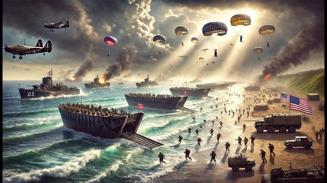 O DIA D: O DESEMBARQUE NA NORMANDIA – A BATALHA QUE MUDOU A HISTÓRIA