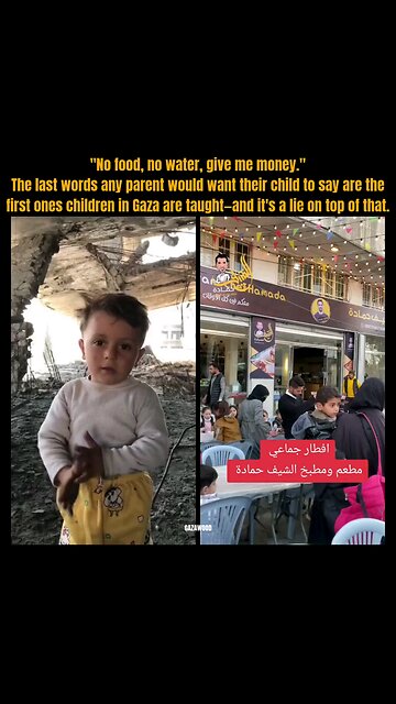 No food? No water? Look to your left kiddo. How to teach your kids Lying and Extortion...