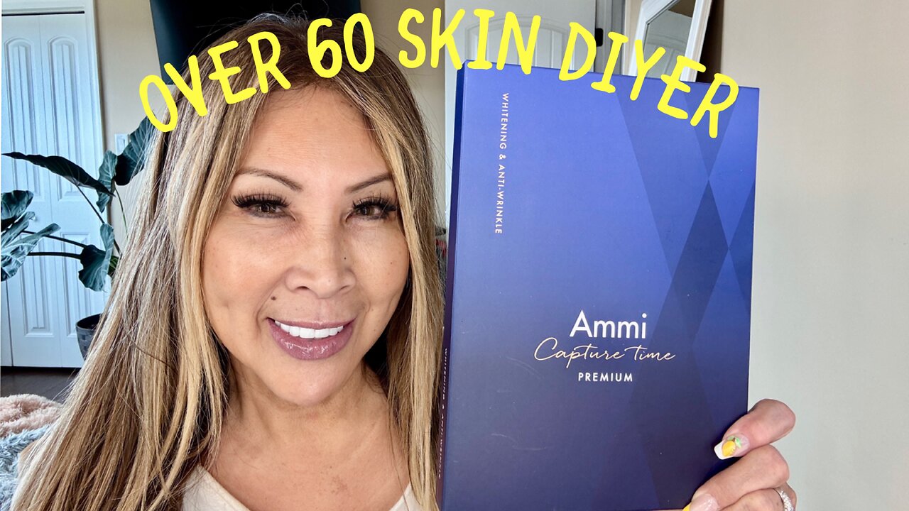 Ammi Capture Time Skin Booster on my Mature Skin Over60 #acecosm #Diy