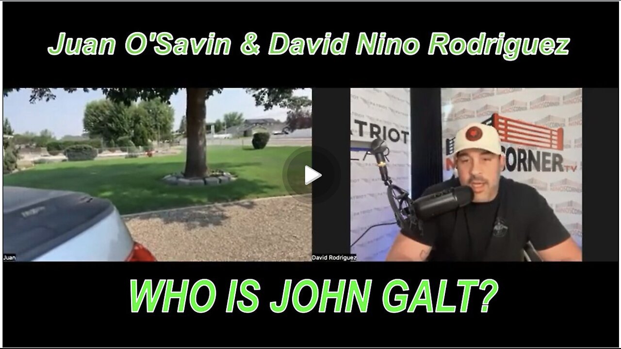 NINO W/ Juan O'Savin "The Obama China Connection - GITMO Is Ready. WHO IS JOHN GALT?