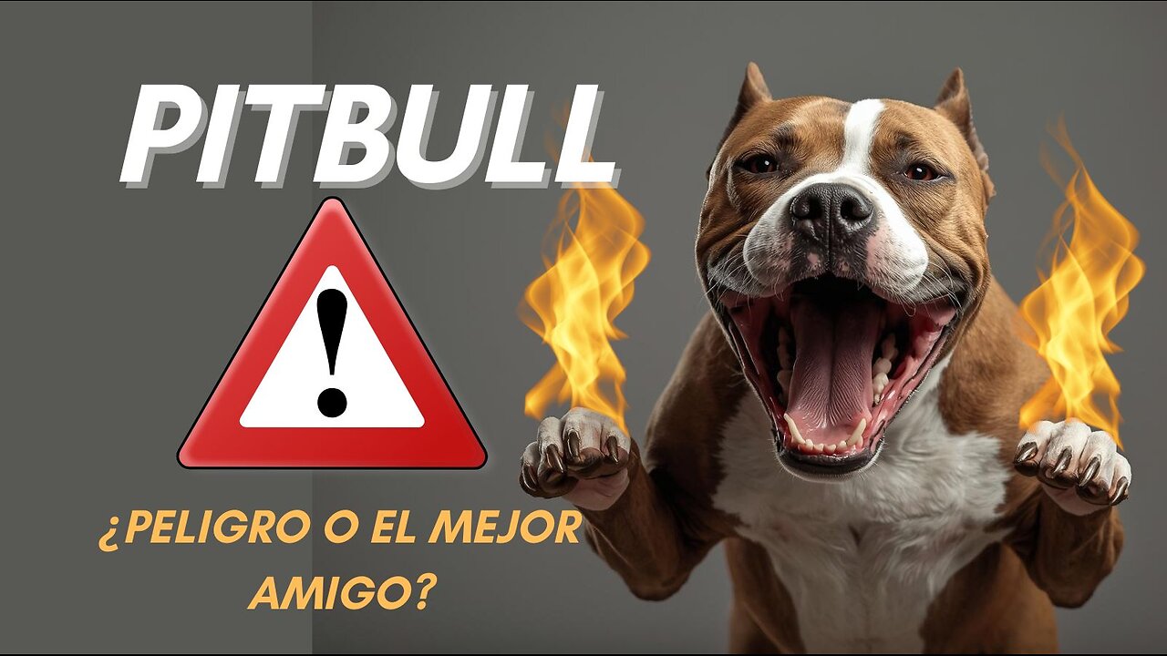“Pitbull: El perro más incomprendido del mundo 🐶❤️”