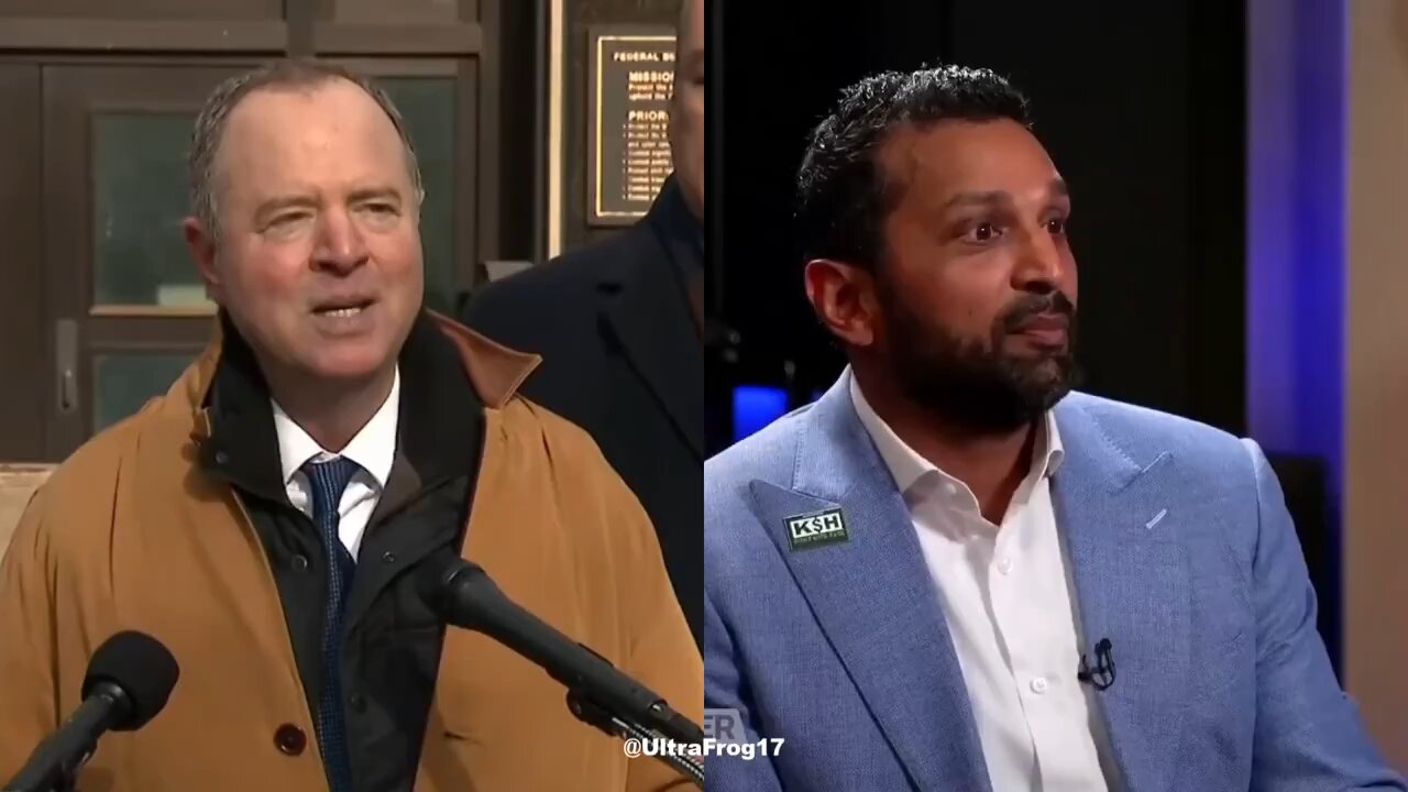 There’s a very obvious reason why Adam Schiff is panicking outside the FBI building this morning…